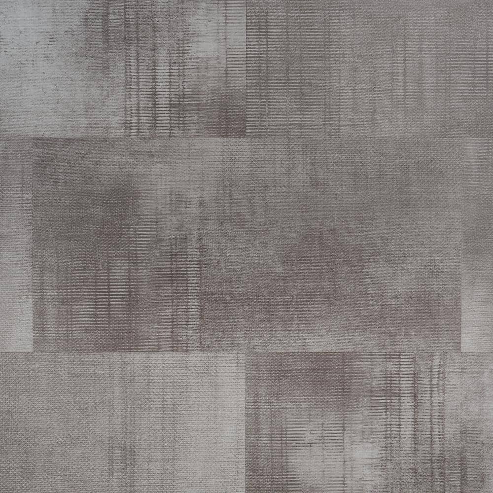 Lungo Dark Gray 20 MIL x 12 in. W x 24 in. L Click Lock Fabric Look Waterproof Luxury Vinyl Flooring (20 sq. ft./Case) price history on PriceWatchPro