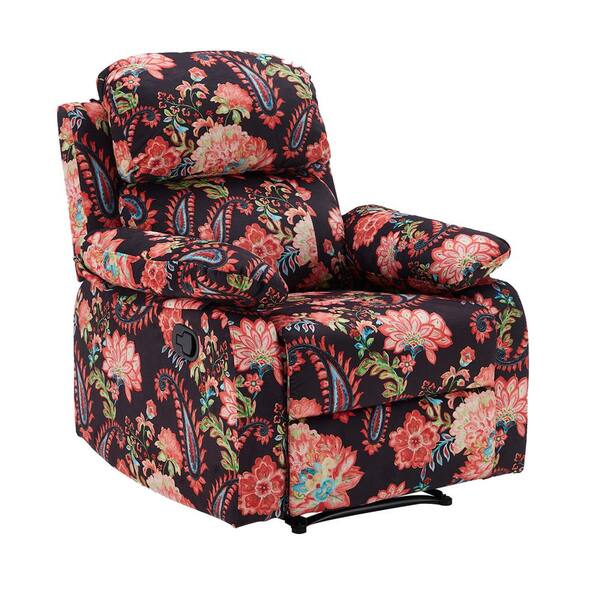 red paisley recliner