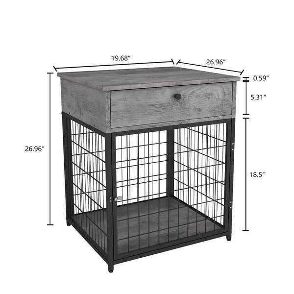 Dog crate best sale table top