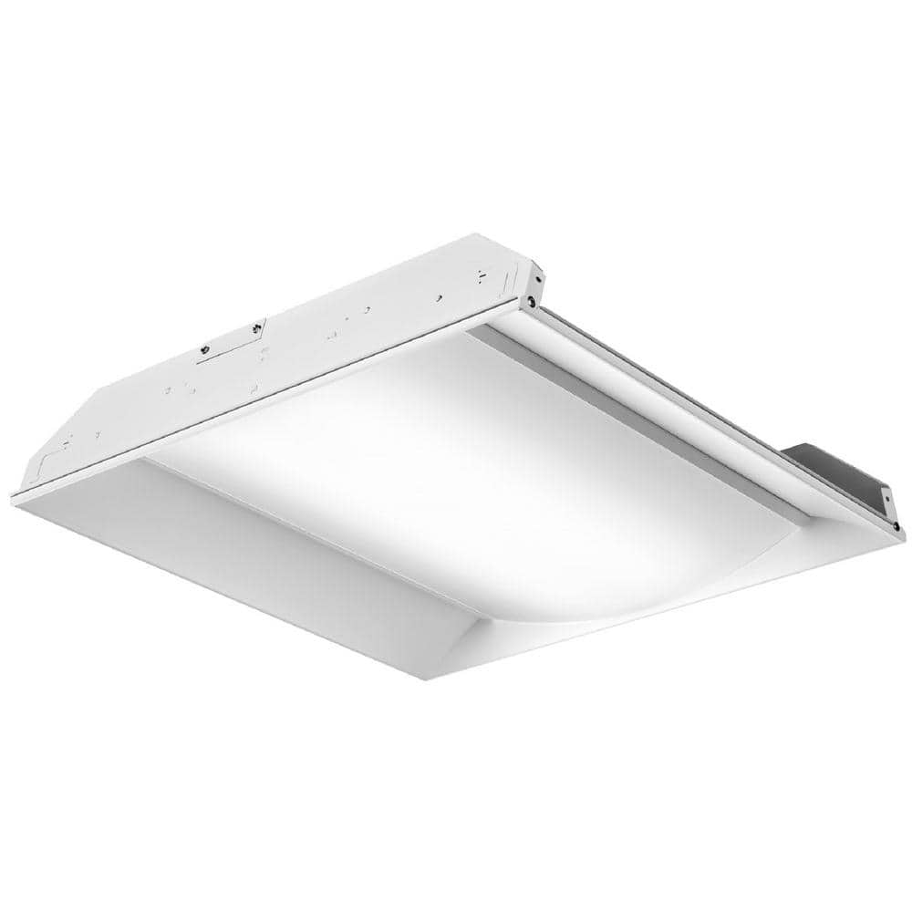 Lithonia Lighting 2FSL2 33L EZ1 LP840 2 ft. White LED Architectural Troffer