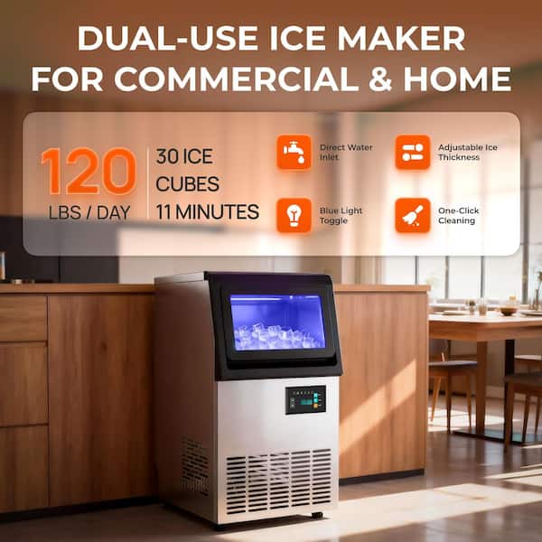 SIWGYDA 13.78 in. Freestanding Commercial Full Size Cubes Spray