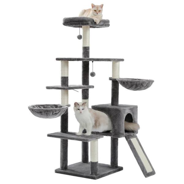 Cat towers with outlet hammocks