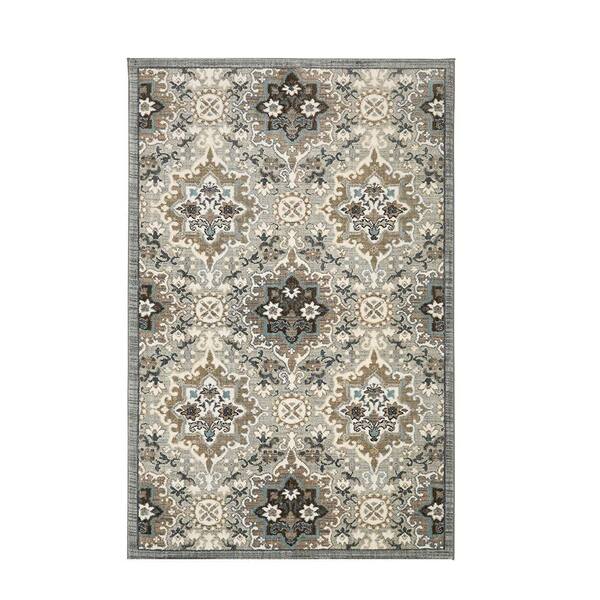 PetProof Pavan Cream 8 ft. x 11 ft. Indoor Area Rug