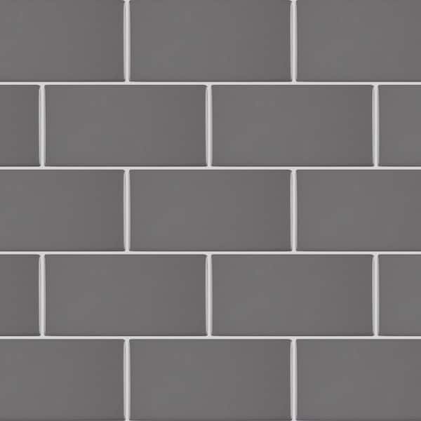 Daltile Restore Dove Gray 3 in. x 6 in. Glazed Ceramic Subway Wall Tile (550 sq. ft./Pallet)