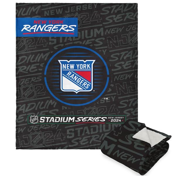 THE NORTHWEST GROUP NHL 2024 NHLSS Turnpike NY Rangers Silk Touch Sherpa Throw