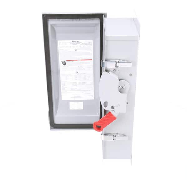 Siemens Heavy Duty 100 Amp 600-Volt 3-Pole Type 12 Non-Fusible