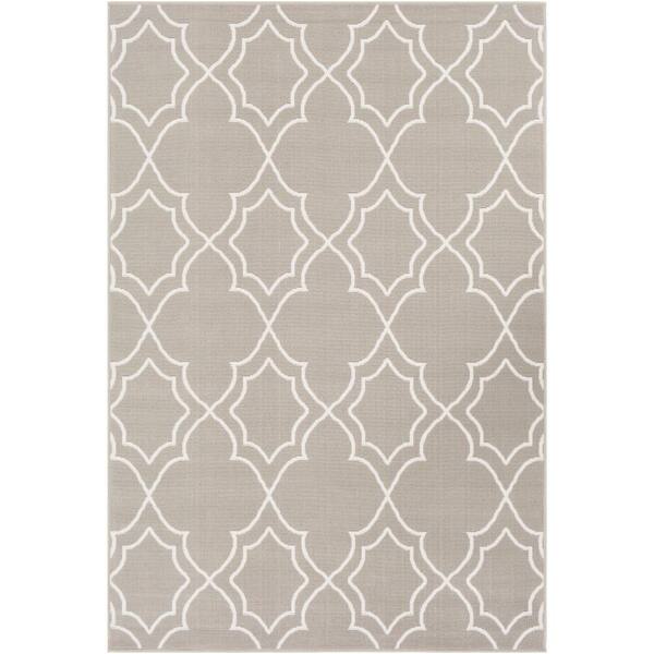Artistic Weavers Felix Taupe 8 ft. 9 in. x 12 ft. 9 in. Geometric ...