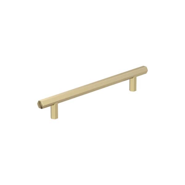 Amerock Caliber 6-5/16 in. (160mm) Modern Golden Champagne Bar Cabinet Pull