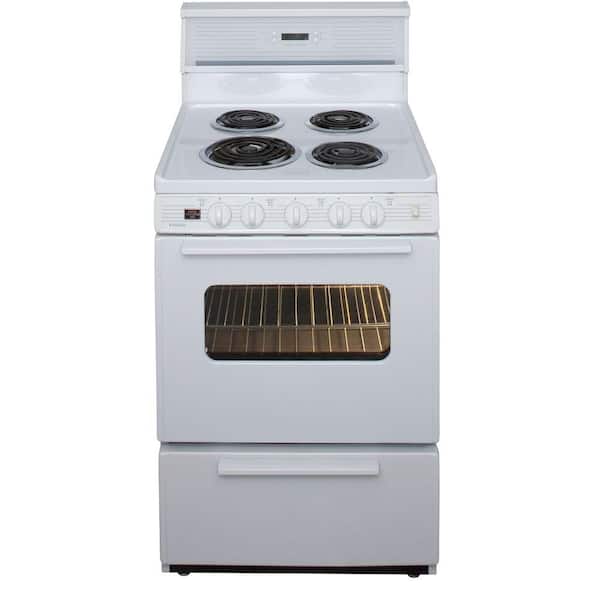24 inch electric stove home depot sales