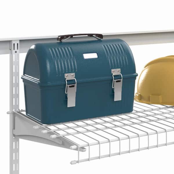 ClosetMaid ShelfTrack 72 in. L x 16 in. D White Heavy-Duty Wire
