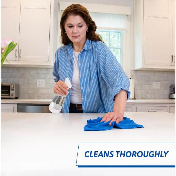 12 in. x 12 in. General Surface Microfiber Cloth (4-Count)