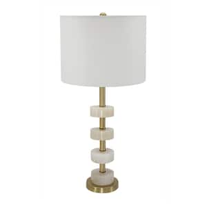 27 .5 in. Gold Table Lamp