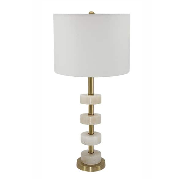 A & B Home 27 .5 in. Gold Table Lamp
