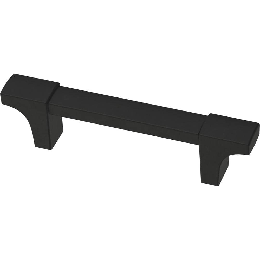 Liberty Modern Track 3 In 76 Mm Matte Black Cabinet Drawer Pull   Liberty Drawer Pulls P45953c Fb C 64 1000 