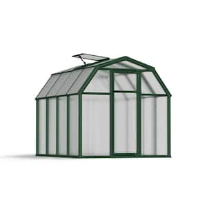 Eco-Grow 6 ft. x 8 ft. Green/Diffused DIY Greenhouse Kit
