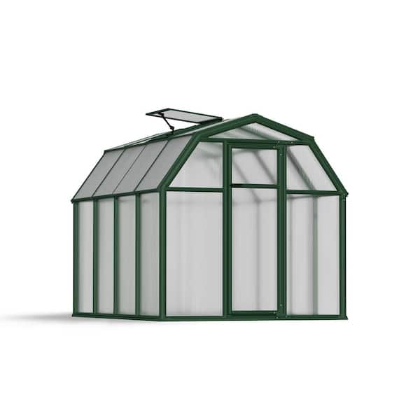 CANOPIA by PALRAM Eco-Grow 6 ft. x 8 ft. Green/Diffused DIY Greenhouse Kit
