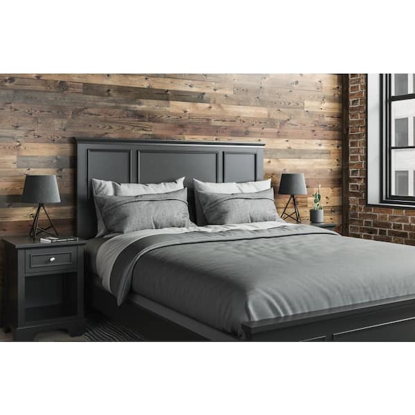 Bedford Black Queen Headboard