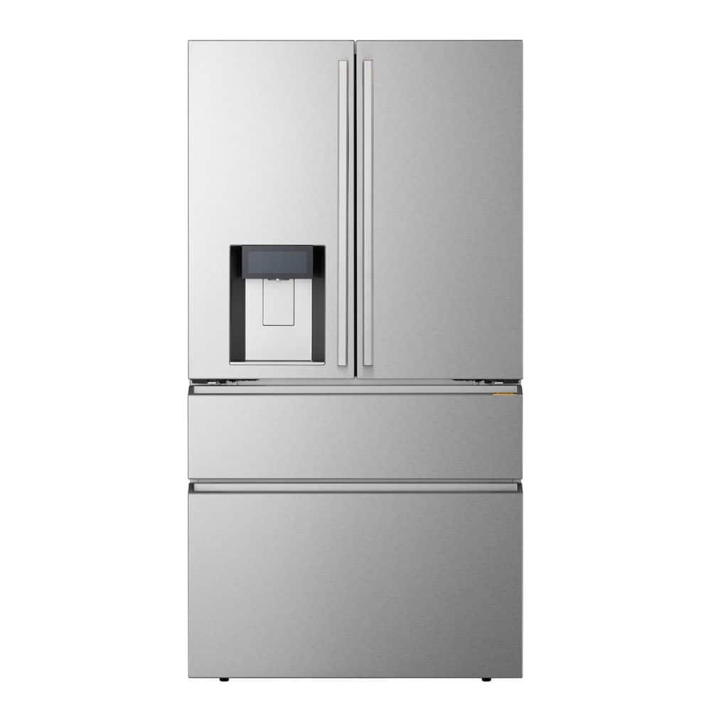 SIGNATURE 22 cu. ft. Capacity Counter Depth French Door Refrigerator in Stainless Steel with Mini and Large Craft Ice price history on PriceWatchPro