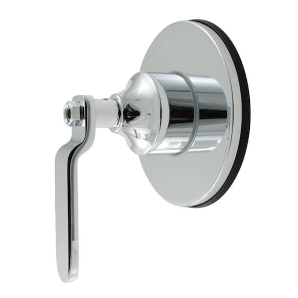 Whitaker 1/2 in. Single-Handle 1-Hole Wall MountThree-Way Diverter Valve with Trim Kit in Polished Chrome