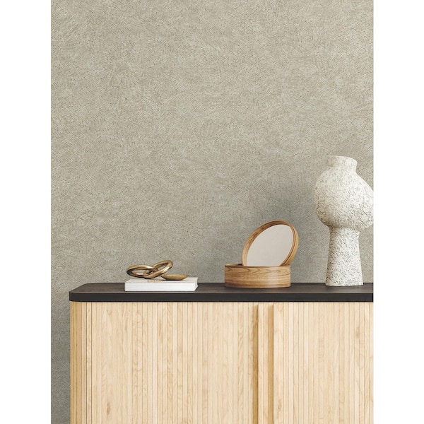 Brown Impression Sand Non-Pasted Non-Woven Matte Wallpaper