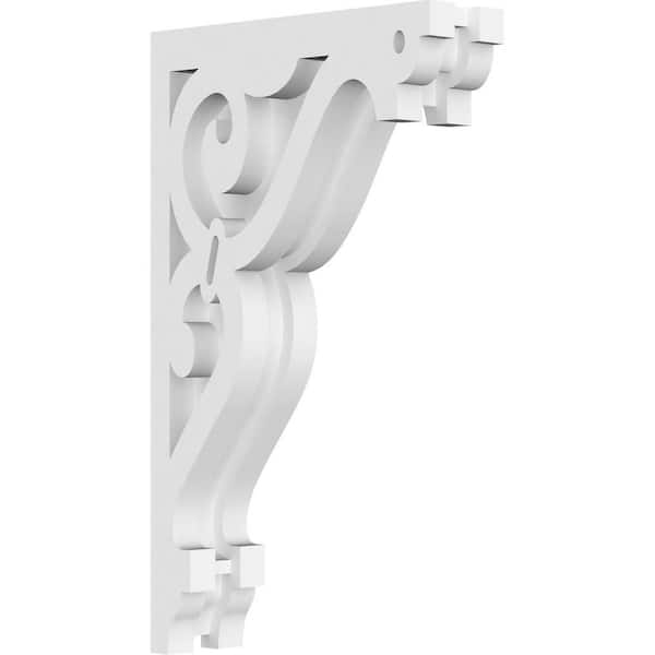 Ekena Millwork 1-7/8 in. x 11 in. x 6-1/2 in. PVC Finley Corbel