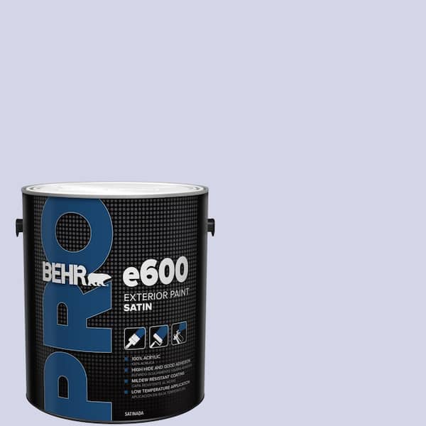 BEHR PRO 1 gal. #T12-17 Violet Water Satin Exterior Paint