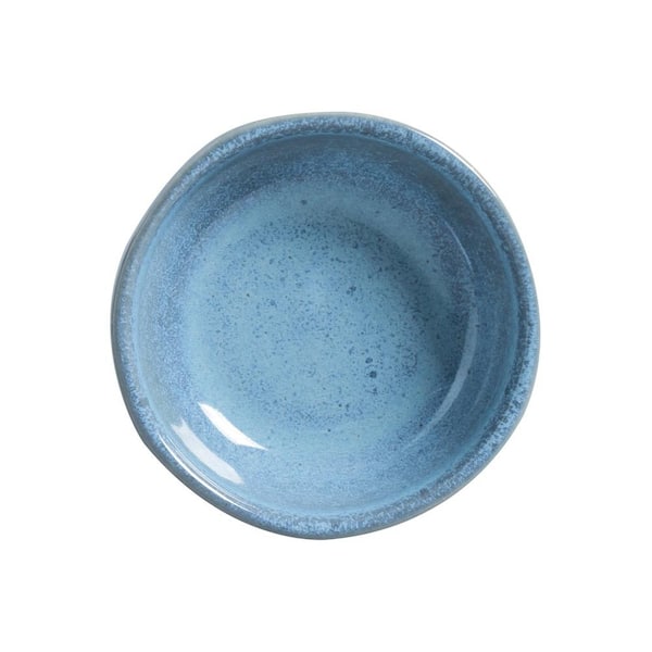 PORTO BRASIL Stoneware 6-Piece Ramekin Organic Medium Breeze Set