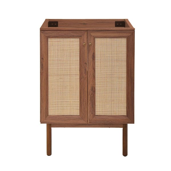 Swiss Madison Classe 23.56 in. W x 17.87 in. D x 32.31 in. H Bath Vanity without Top in Dark Walnut