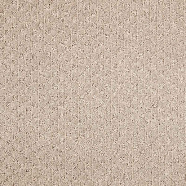 Shiloh Point  - Coconut Milk - Beige 40 oz. Triexta Pattern Installed Carpet