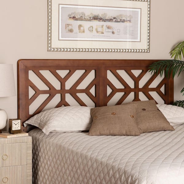 Kalare Walnut Brown Full Panel Headboard