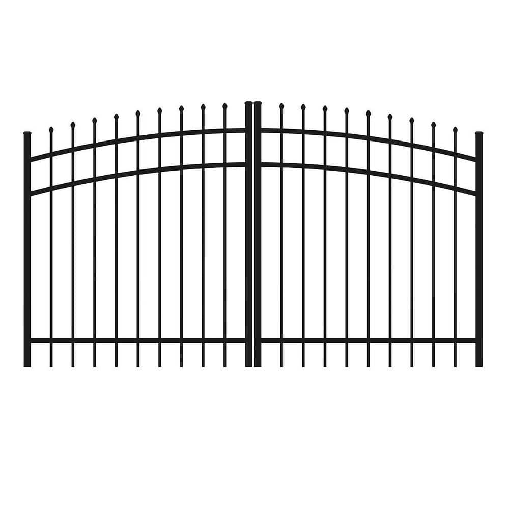 Osprey 4 ft. H x 8 ft. W Rainbow Black Aluminum Fence Gate price history on PriceWatchPro