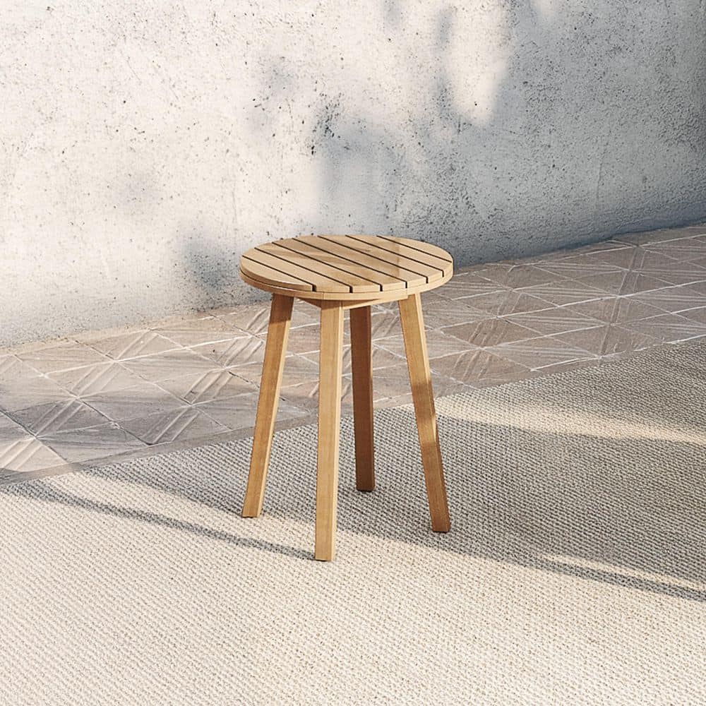 New Classic Furniture Wesley 19.7 in. Brown Round Solid Wood End Table price history on PriceWatchPro