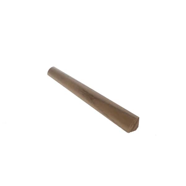 ROPPE Quarter Round Tabby Oak .75 in. T x . 75 in. W x 78 in. L Sollid Matte Hardwood Trim