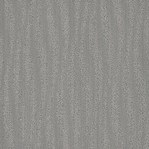 Rocket Man - Starlite - Gray 45 oz. SD Polyester Pattern Installed Carpet