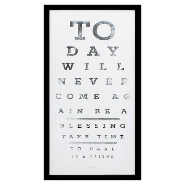 HomeRoots Victoria 13 in. x 25 in. Black Gallery Frame