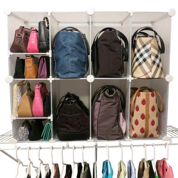 Luxury Handbag Organizer for Wardrobe Closet Transparent Bag