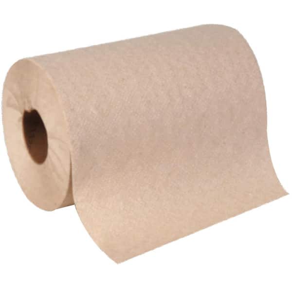 Envision Brown Hardwound Paper Towels with 2 in. Core (12-Rolls per Carton)