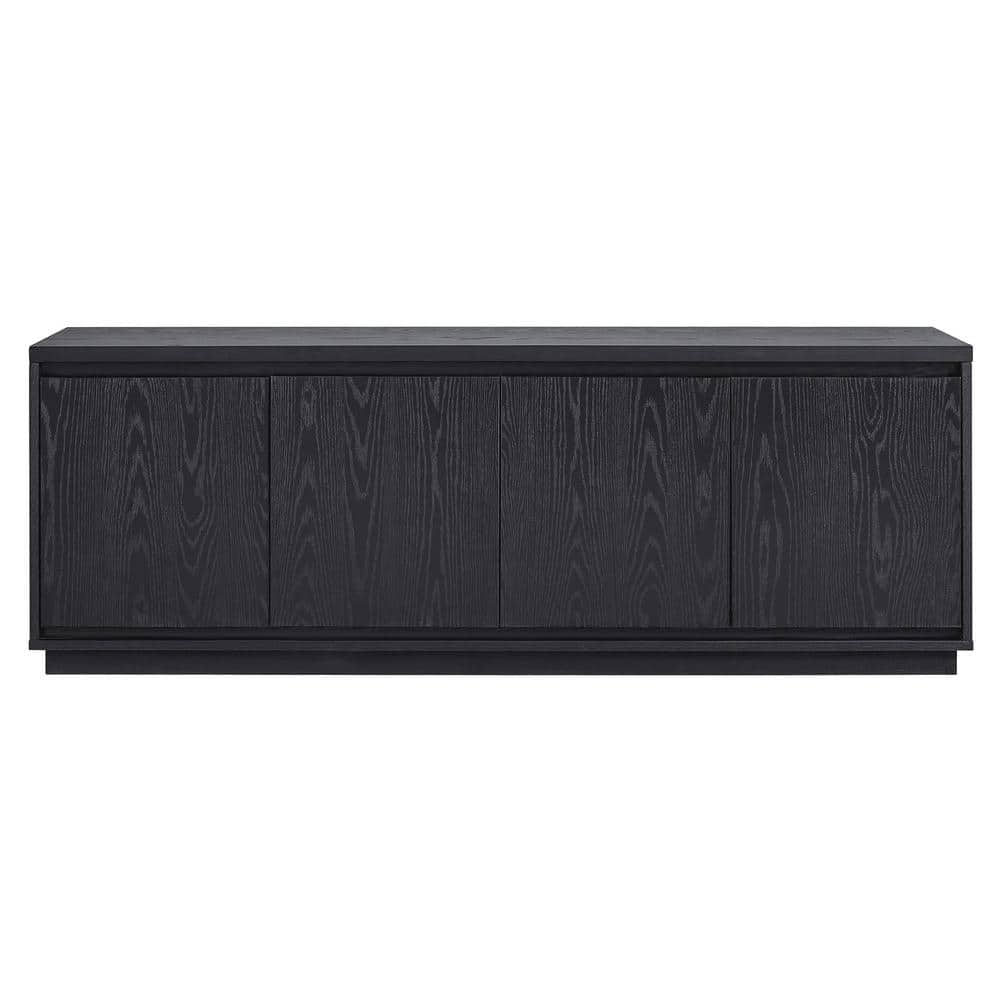 Camden&Wells - Presque TV Stand for TV's up to 75" - Black Grain