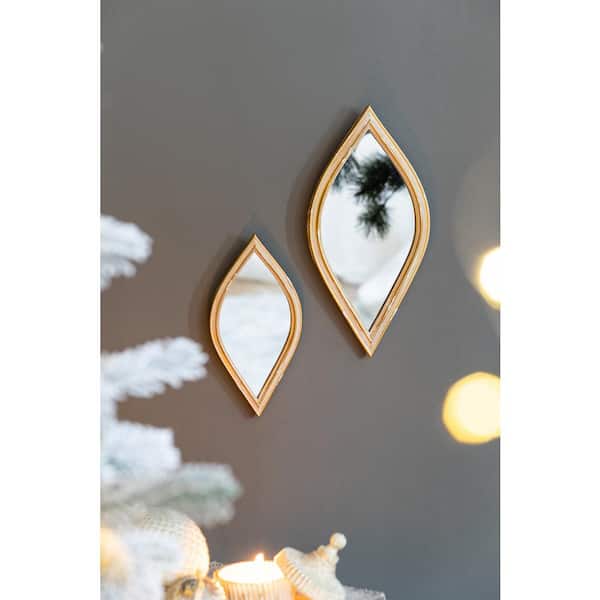 Tatahance Antique Gold 4.5 in W x 9.5 in. H Irregular