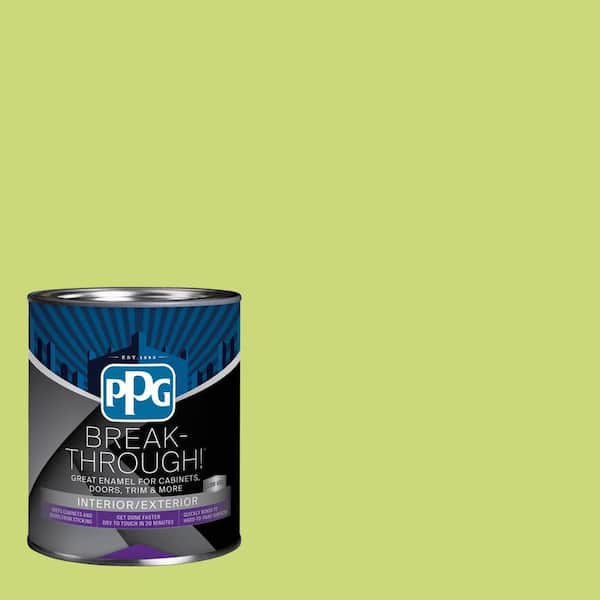 1 qt. PPG1219-4 Goody Gumdrop Satin Door, Trim & Cabinet Paint