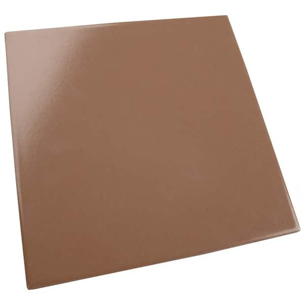 Monocolor Teja 7-7/8 in. x 7-7/8 in. Ceramic Floor and Wall Take Home Tile Sample