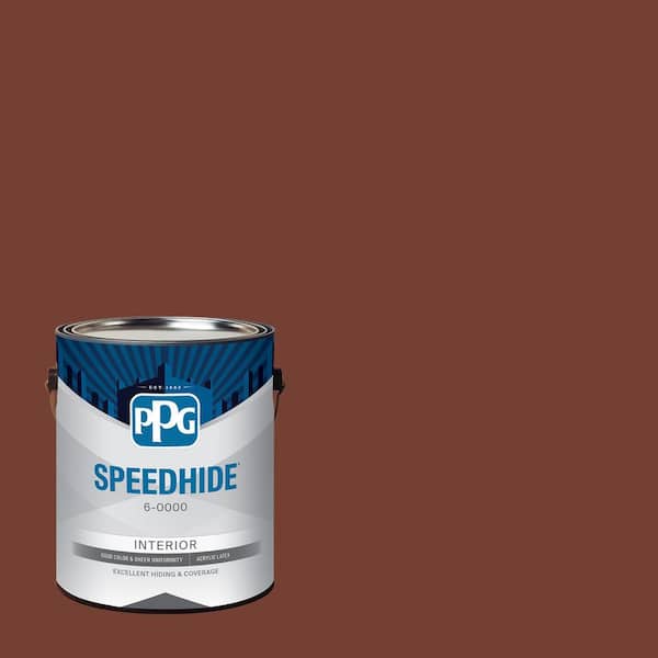 1 gal. PPG1060-7 Warm Mahogany Semi-Gloss Interior Paint