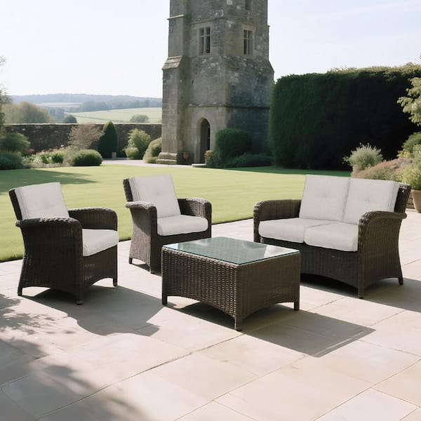 Unbranded 22.5 x 22.5 Replacement 2 Pcs Set High Back Outdoor Chair Cushions Adirondack Cushions for Garden Porch