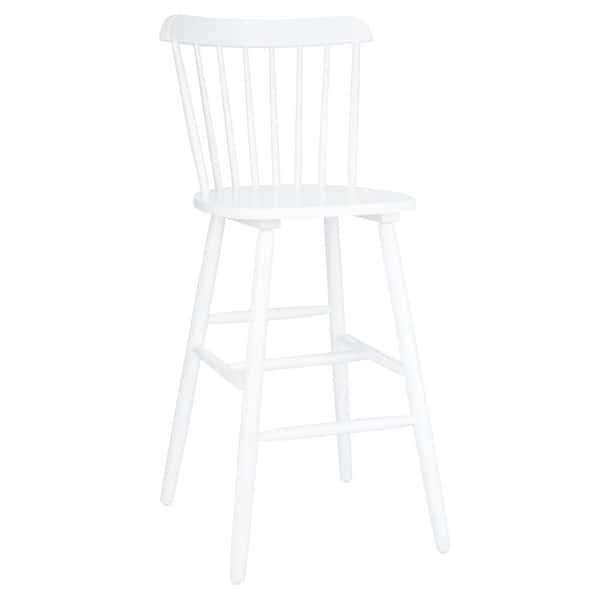 Galena 43.1 in. White Bar Stool (Set of 2)