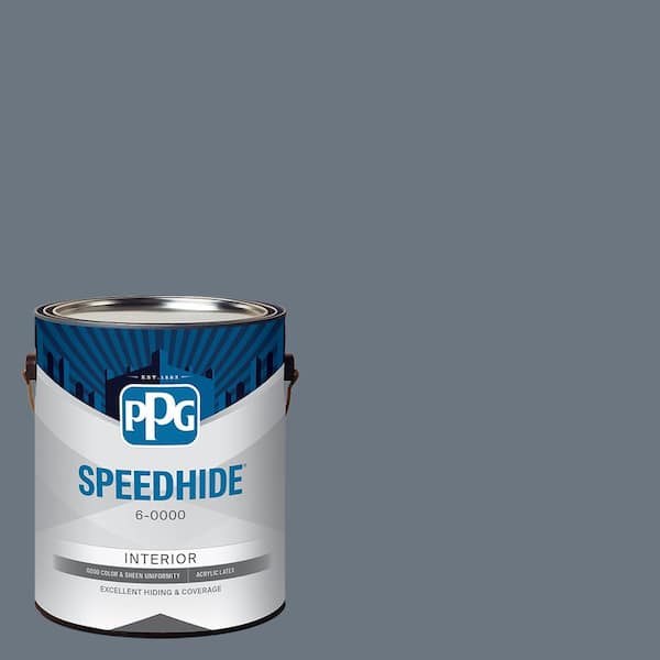 1 gal. PPG1041-6 Sheffield Gray Semi-Gloss Interior Paint