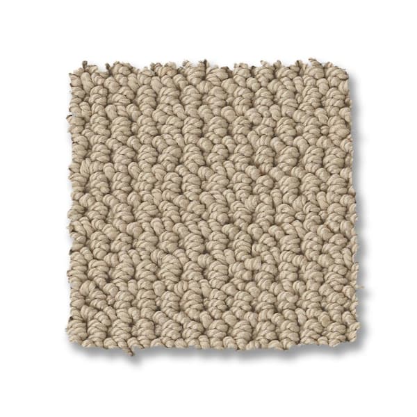 Lifeproof Bellridge Color Hayfield Loop Brown Carpet
