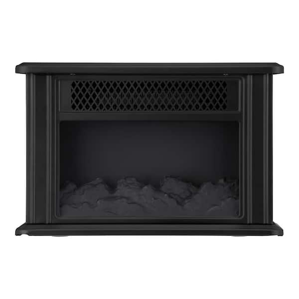 Bluffs 400 sq. ft. Electric Stove in Black