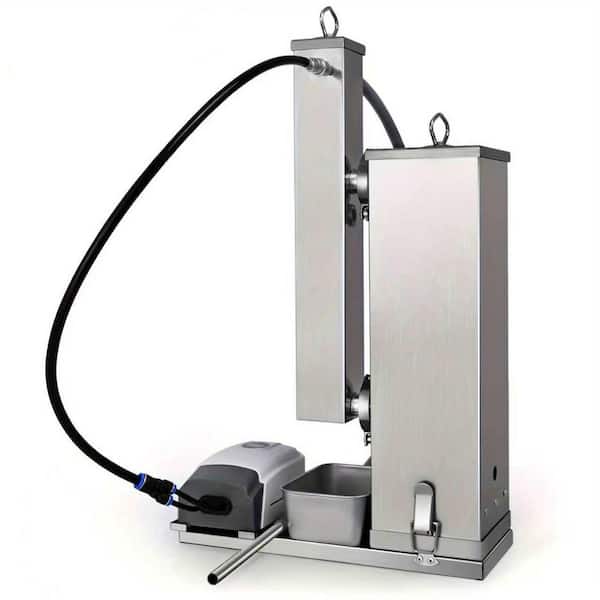 Portable Electric Cold Smoke Generator, Stainless Steel Pellet Smoker Tube, Outdoor BBQ Smoking Accessories