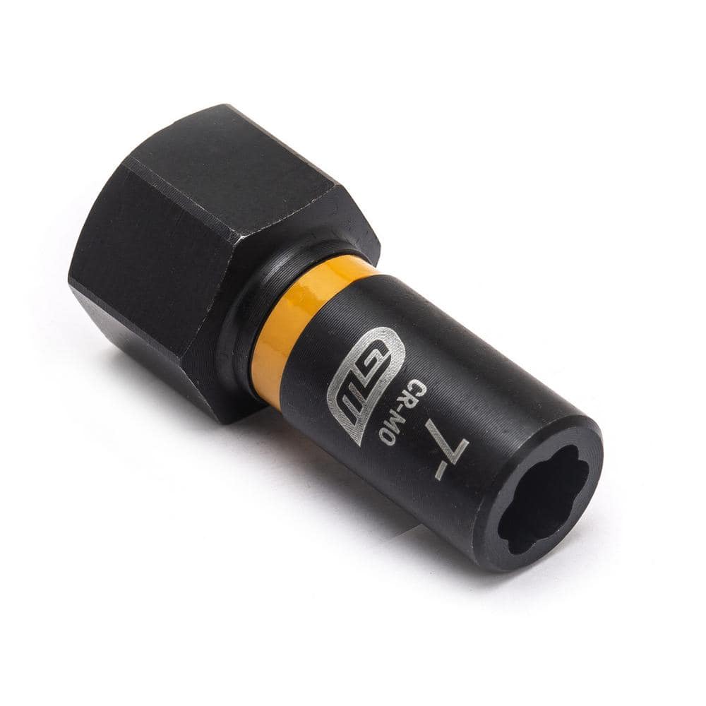 Bolt Biter 1/4 in. Drive Metric Impact Extraction Socket 7- mm price history on PriceWatchPro