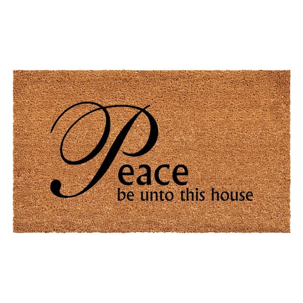 Calloway Mills Peace Doormat, 24" x 36"